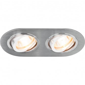 Встраиваемый потолочный точечный светильник ELEKTROSTANDARD 1061/2 MR16 WH серебряный