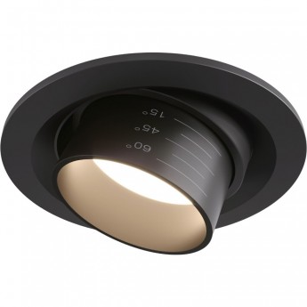 Встраиваемый светильник с регулировкой угла освещения ELEKTROSTANDARD 9920 LED 15W 4200K черный Встраиваемый светильник с регулировкой угла освещения ELEKTROSTANDARD 9920 LED 15W 4200K черный