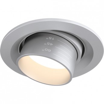 Встраиваемый светильник с регулировкой угла освещения ELEKTROSTANDARD 9920 LED 15W 4200K серебряный Встраиваемый светильник с регулировкой угла освещения ELEKTROSTANDARD 9920 LED 15W 4200K серебряный
