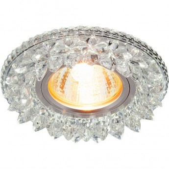 Встраиваемый точечный светильник с LED подсветкой ELEKTROSTANDARD 2212 MR16 CL прозрачный Встраиваемый точечный светильник с LED подсветкой ELEKTROSTANDARD 2212 MR16 CL прозрачный