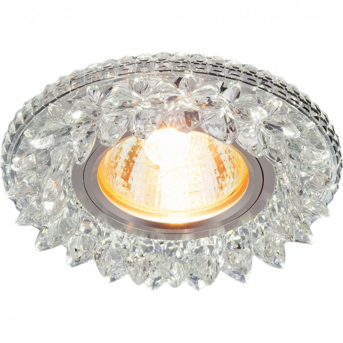 Встраиваемый точечный светильник с LED подсветкой ELEKTROSTANDARD 2212 MR16 CL прозрачный a039675 Встраиваемый точечный светильник с LED подсветкой ELEKTROSTANDARD 2212 MR16 CL прозрачный a039675
