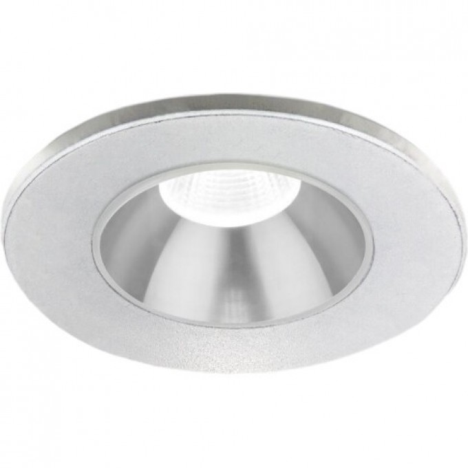 Встраиваемый точечный светодиодный светильник ELEKTROSTANDARD 25025/LED 3W 4200K WH серебряный a056779 Встраиваемый точечный светодиодный светильник ELEKTROSTANDARD 25025/LED 3W 4200K WH серебряный a056779