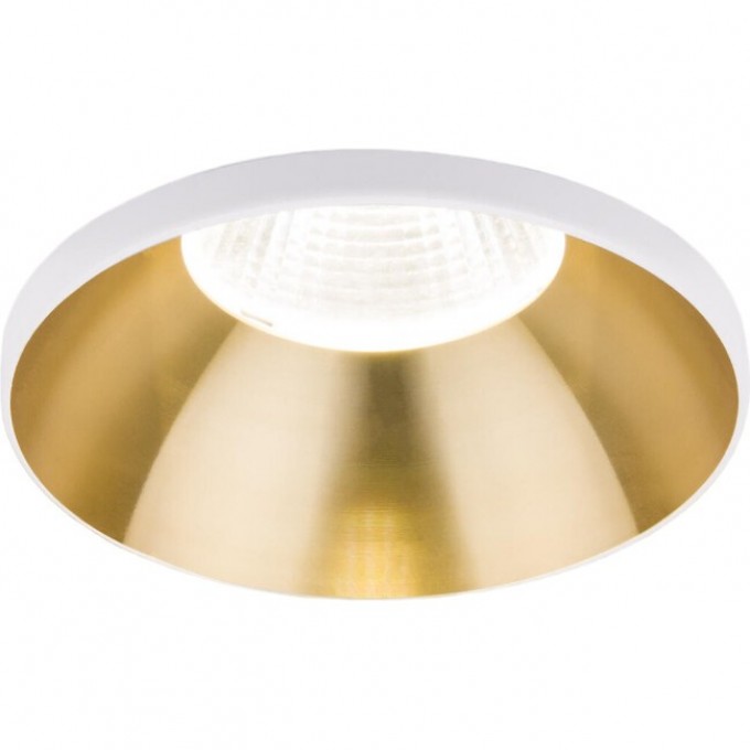 Встраиваемый точечный светодиодный светильник ELEKTROSTANDARD 25026/LED 7W 4200K WH золотой a056783 Встраиваемый точечный светодиодный светильник ELEKTROSTANDARD 25026/LED 7W 4200K WH золотой a056783