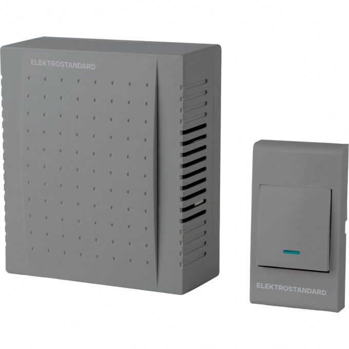 Звонок электромеханический ELEKTROSTANDARD 1M IP44 серый a055433 Звонок электромеханический ELEKTROSTANDARD 1M IP44 серый a055433